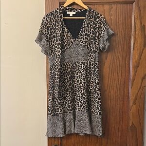 Michael Kors Leopard Print Dress